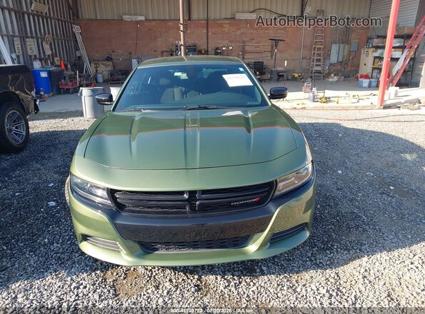 2C3CDXJG5JH330787 2018 DODGE CHARGER Green Widok zestawu wskaźników