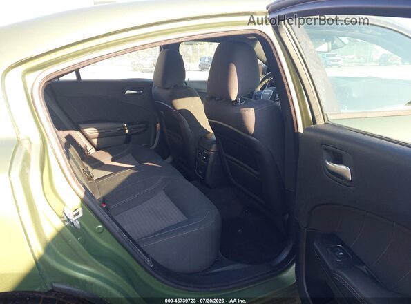 2C3CDXJG5JH330787 2018 DODGE CHARGER Green Widok naklejki z numerem VIN