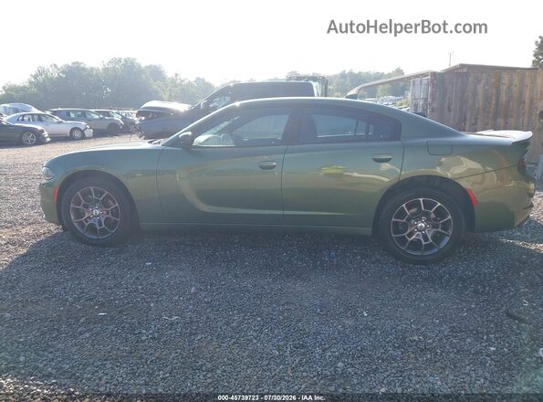 2C3CDXJG5JH330787 2018 DODGE CHARGER Green Widok wnętrza 360 stopni