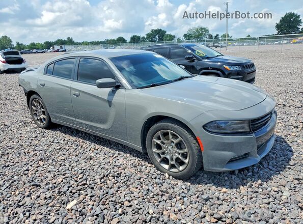 2C3CDXJG6HH585619 2017 DODGE CHARGER Gray წინა მარჯვენა