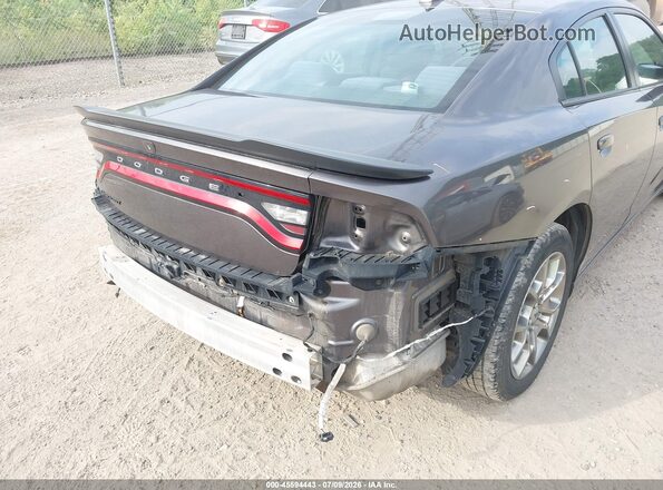 2C3CDXJG6HH590528 2017 DODGE CHARGER Gray Դիմացի տեսք