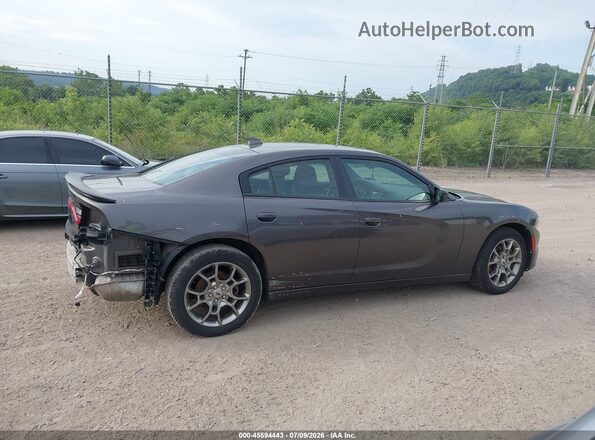 2C3CDXJG6HH590528 2017 DODGE CHARGER Gray Սալոնի հետևի տեսք