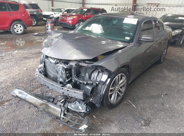 2C3CDXJG6KH523998 2019 DODGE CHARGER Gray Przód lewy