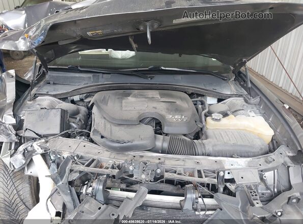 2C3CDXJG6KH523998 2019 DODGE CHARGER Gray Widok z tyłu