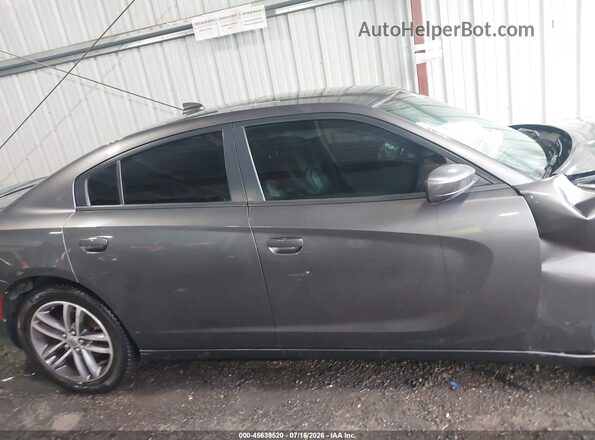 2C3CDXJG6KH523998 2019 DODGE CHARGER Gray Widok wnętrza 360 stopni