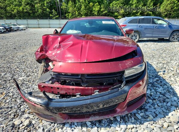 2C3CDXJG6KH533334 2019 DODGE CHARGER Красный Вид спереди