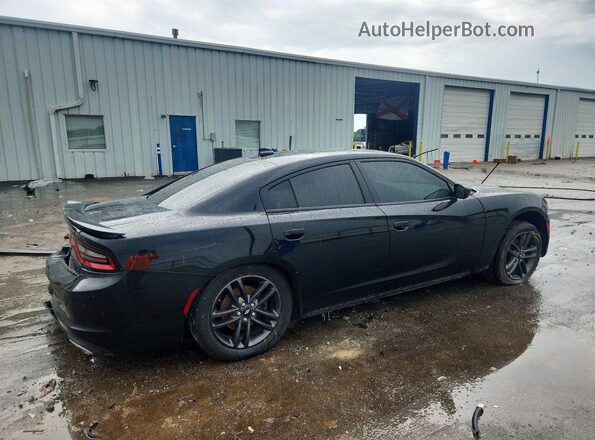 2C3CDXJG6KH710660 2019 DODGE CHARGER Black Rear right