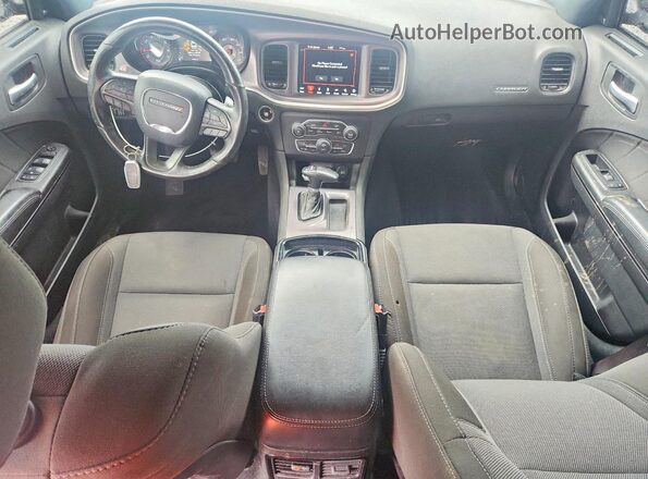 2C3CDXJG6KH710660 2019 DODGE CHARGER Black Dashboard view