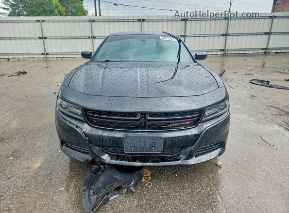 2C3CDXJG6KH710660 2019 DODGE CHARGER Black Front view