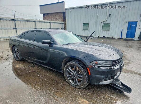 2C3CDXJG6KH710660 2019 DODGE CHARGER Black Front right
