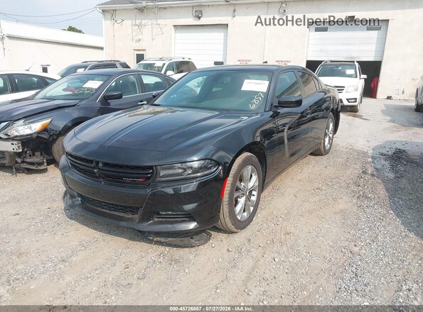 2C3CDXJG6LH187089 2020 DODGE CHARGER Black Передня ліва чверть
