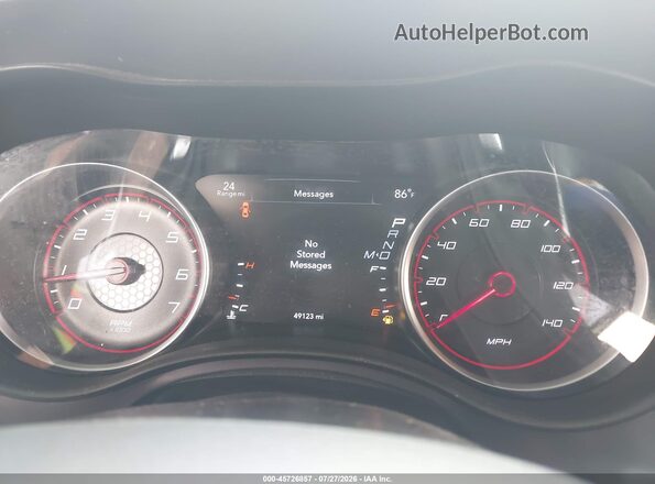 2C3CDXJG6LH187089 2020 DODGE CHARGER Black Вид задніх сидінь