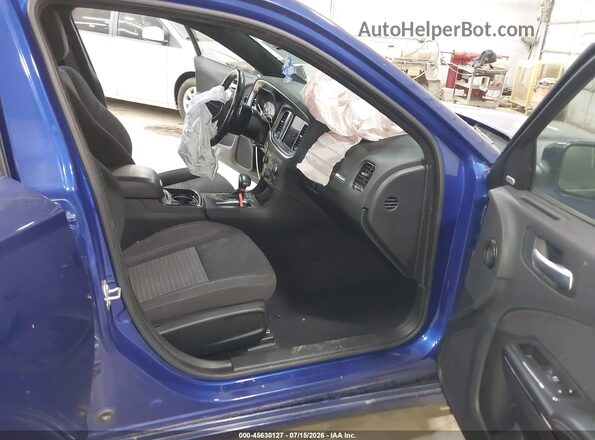2C3CDXJG6LH245816 2020 DODGE CHARGER Blue Սալոնի դիմացի տեսք