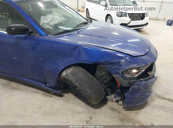2C3CDXJG6LH245816 2020 DODGE CHARGER Blue Դիմացի տեսք