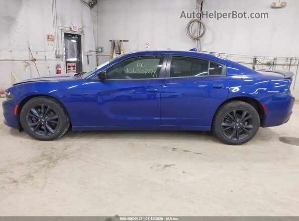 2C3CDXJG6LH245816 2020 DODGE CHARGER Blue Սալոնի 360 աստիճան տեսք