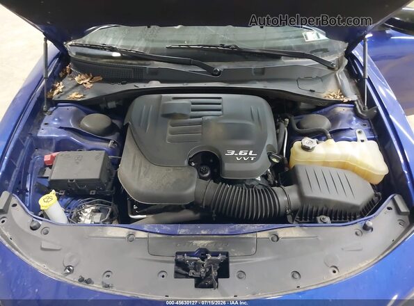 2C3CDXJG6LH245816 2020 DODGE CHARGER Blue Հետևի տեսք