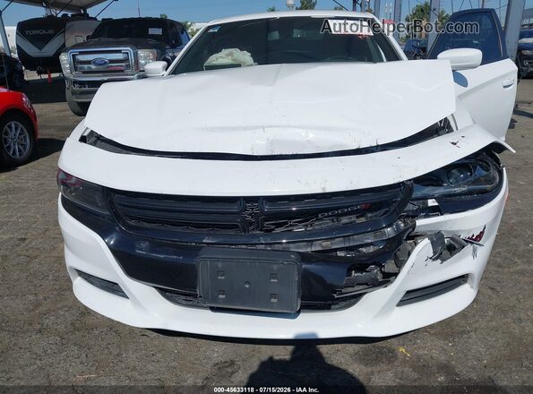 2C3CDXJG6NH214133 2022 DODGE CHARGER White Դիմացի տեսք