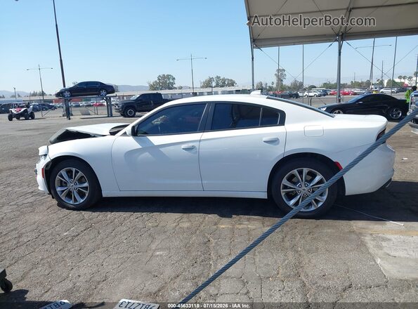 2C3CDXJG6NH214133 2022 DODGE CHARGER White Սալոնի 360 աստիճան տեսք