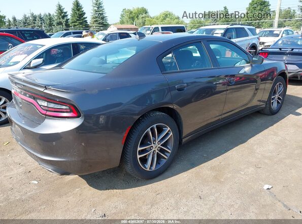2C3CDXJG7KH589475 2019 DODGE CHARGER Gray Tył prawy