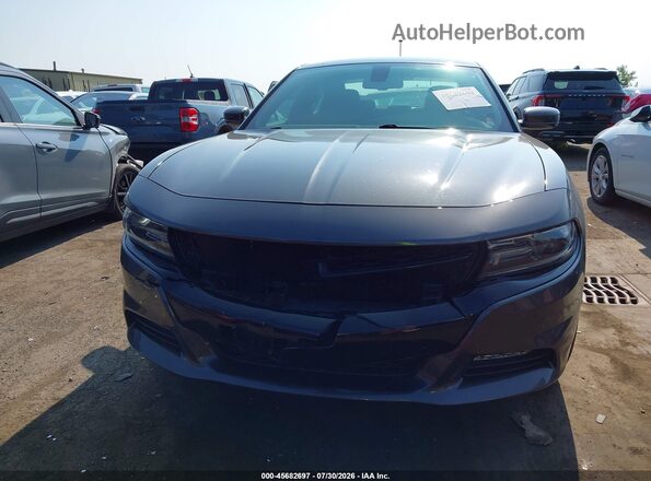 2C3CDXJG7KH589475 2019 DODGE CHARGER Gray Widok zestawu wskaźników