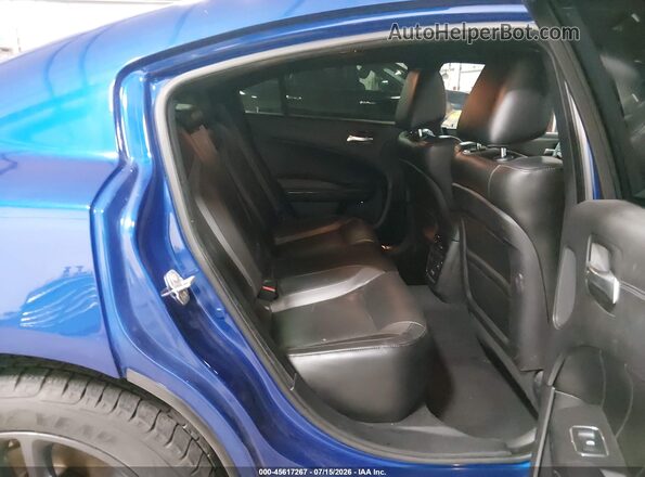 2C3CDXJG7KH638271 2019 DODGE CHARGER Blue Vista de la etiqueta del VIN