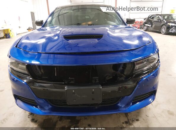 2C3CDXJG7KH638271 2019 DODGE CHARGER Blue Vista frontal