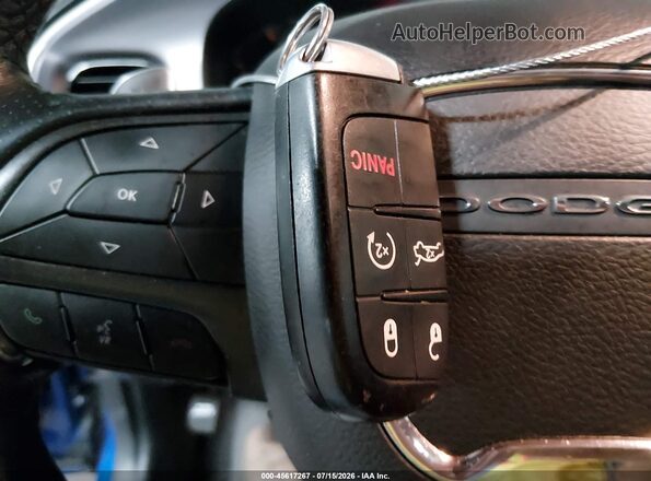 2C3CDXJG7KH638271 2019 DODGE CHARGER Blue Vista del salpicadero