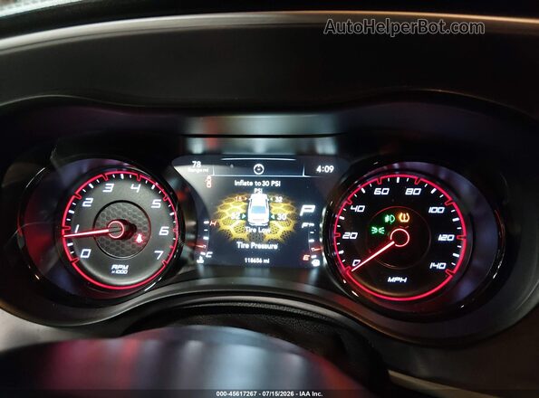 2C3CDXJG7KH638271 2019 DODGE CHARGER Blue Vista de los asientos traseros