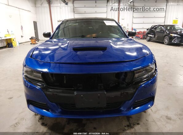 2C3CDXJG7KH638271 2019 DODGE CHARGER Blue Vista del cuadro de instrumentos