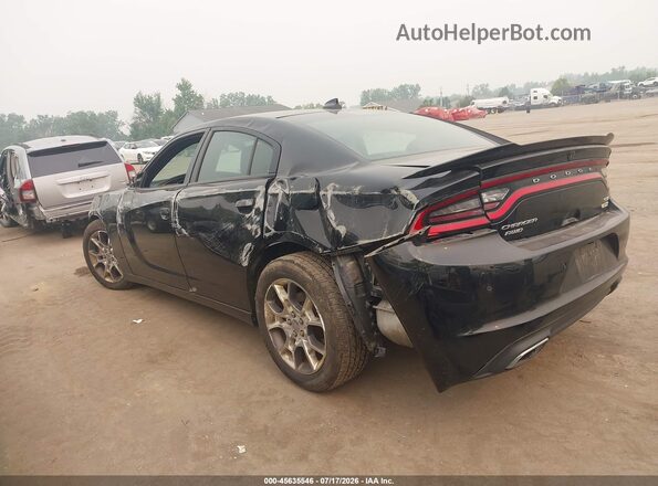 2C3CDXJG8GH319839 2016 DODGE CHARGER Black Rear left