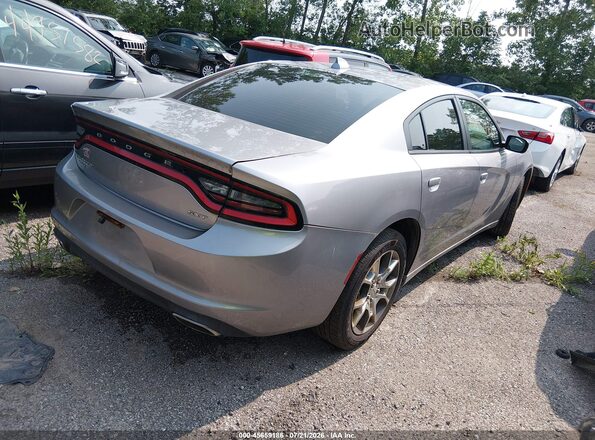 2C3CDXJG8GH341291 2016 DODGE CHARGER Silver Задня права чверть