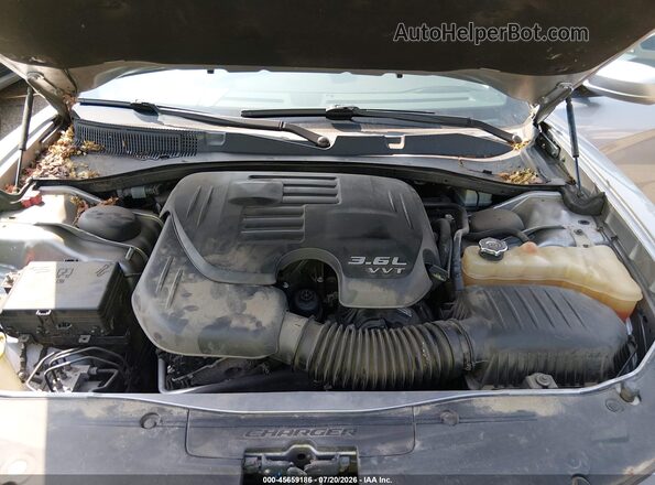 2C3CDXJG8GH341291 2016 DODGE CHARGER Silver Вид ззаду
