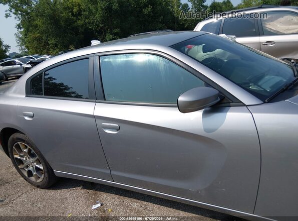 2C3CDXJG8GH341291 2016 DODGE CHARGER Silver Вид задньої частини салону