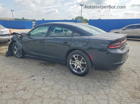 2C3CDXJG8HH530685 2017 DODGE CHARGER Gray Trasero izquierdo