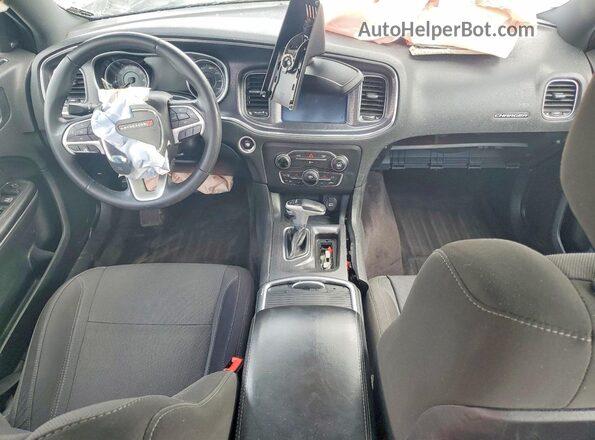 2C3CDXJG8HH530685 2017 DODGE CHARGER Gray Vista del salpicadero
