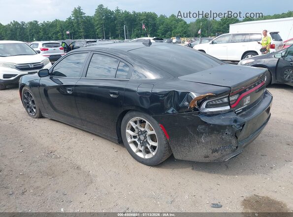 2C3CDXJG8HH645240 2017 DODGE CHARGER Black Задня ліва чверть
