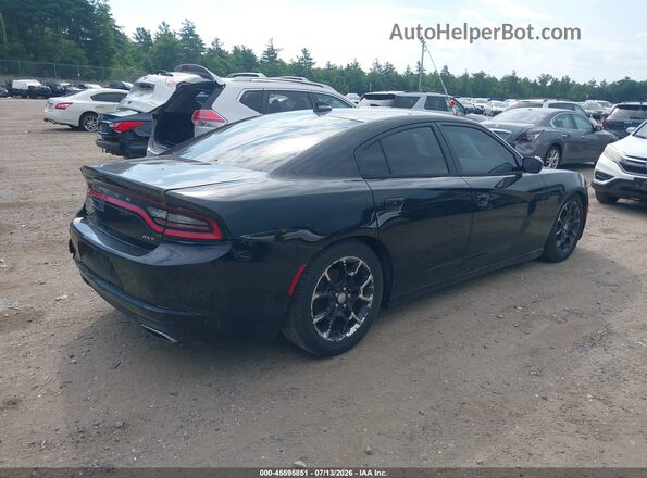 2C3CDXJG8HH645240 2017 DODGE CHARGER Black Задня права чверть