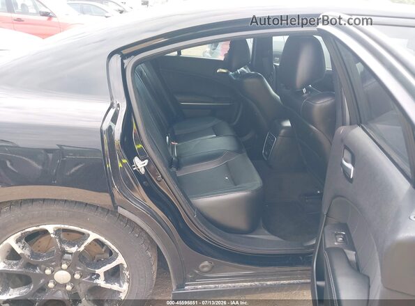 2C3CDXJG8HH645240 2017 DODGE CHARGER Black Вид наклейки з VIN-кодом