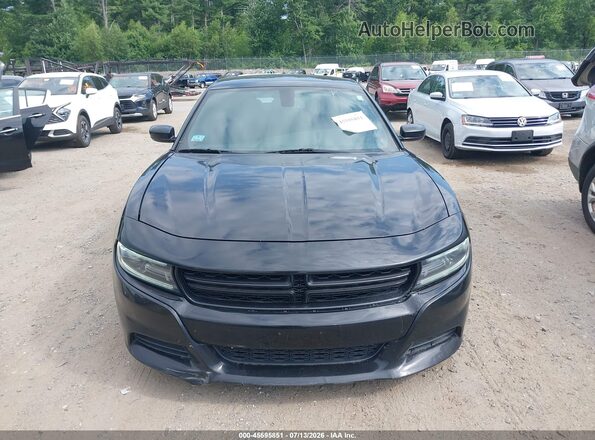 2C3CDXJG8HH645240 2017 DODGE CHARGER Black Вид щитка приладів