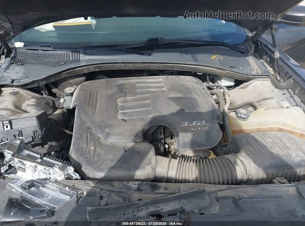 2C3CDXJG8KH545310 2019 DODGE CHARGER Gray Вид ззаду