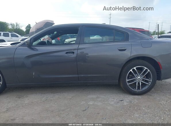 2C3CDXJG8KH545310 2019 DODGE CHARGER Gray Панорамний вид салону 360°