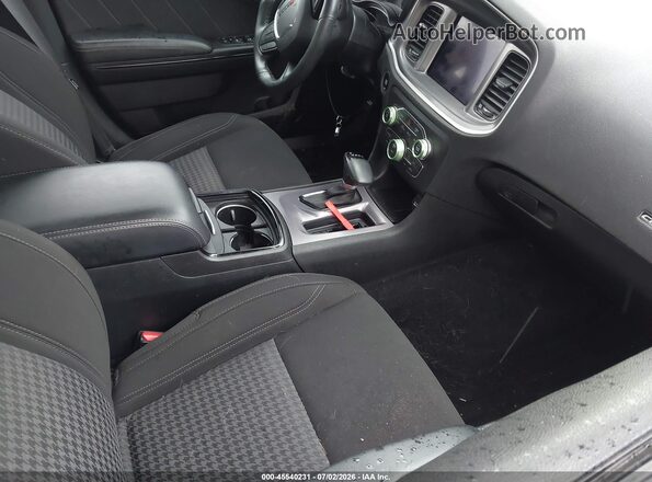 2C3CDXJG8LH200926 2020 DODGE CHARGER Black Front interior view