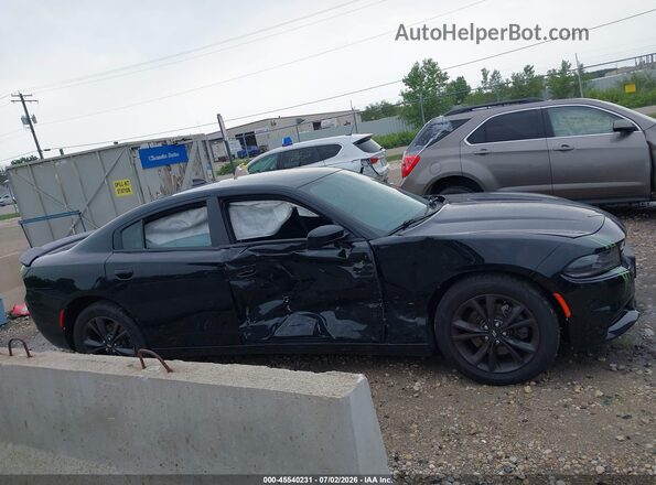 2C3CDXJG8LH200926 2020 DODGE CHARGER Black Rear interior view