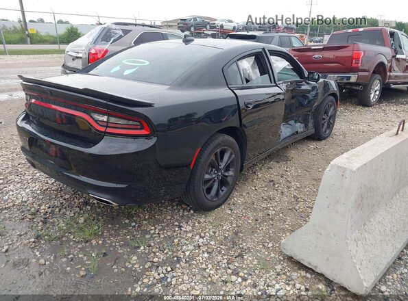 2C3CDXJG8LH200926 2020 DODGE CHARGER Black Rear right
