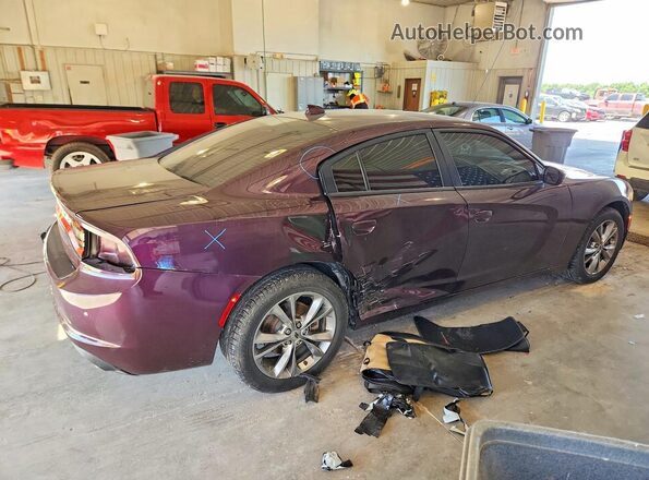 2C3CDXJG8MH675803 2021 DODGE CHARGER Purple Հետևի աջ