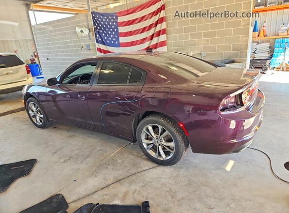 2C3CDXJG8MH675803 2021 DODGE CHARGER Purple Հետևի ձախ