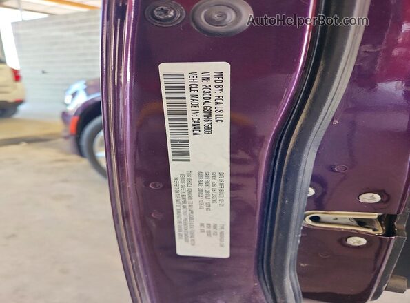 2C3CDXJG8MH675803 2021 DODGE CHARGER Purple Շարժիչի բաժամունքի տեսք