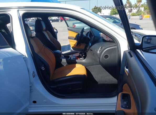 2C3CDXJG8NH167364 2022 DODGE CHARGER White Vista interior delantera