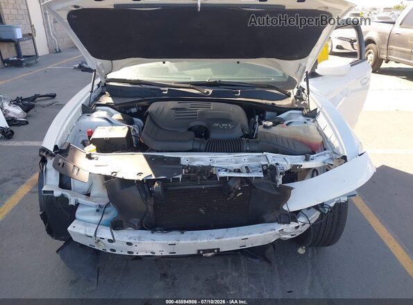 2C3CDXJG8NH167364 2022 DODGE CHARGER White Vista trasera