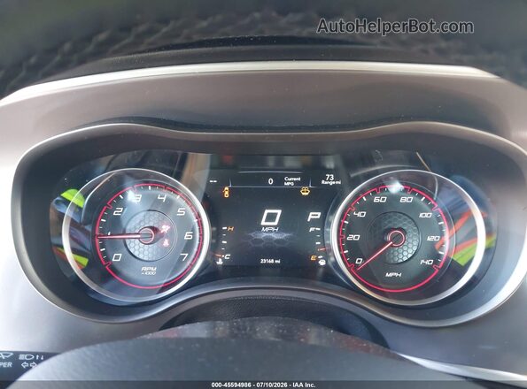 2C3CDXJG8NH167364 2022 DODGE CHARGER White Vista de los asientos traseros